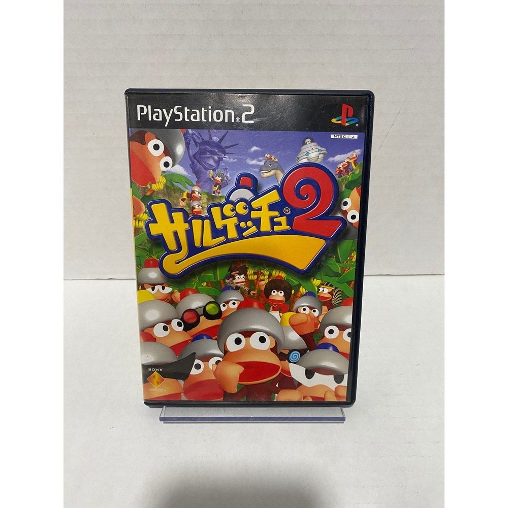 Sony Ape Escape 2 Saru Getchu 2 PS2 Japanese Import NTSC-J Excellent